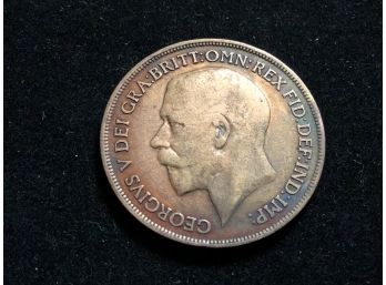 1914 Great Britain/British One Penny