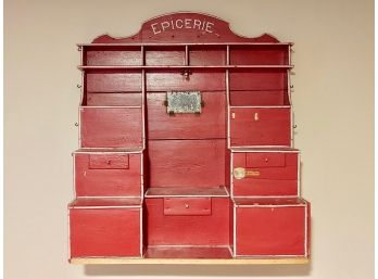 Small Decorative Antique French 'Epicerie'