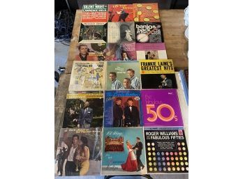 Large Vinyl Record Album Lot