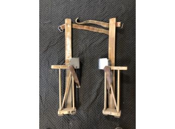 Antique Drywall Taping Stilts