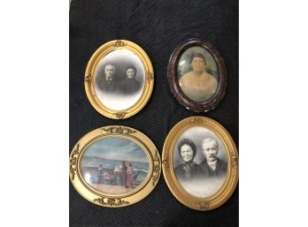 Antique Photos And Frames Lot