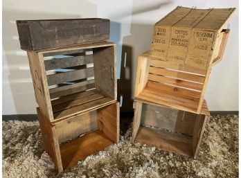 Ammunition Crate, Manganal Box, Slated Crates