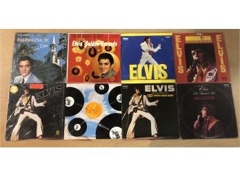 Elvis Record Lot (8 Albums)