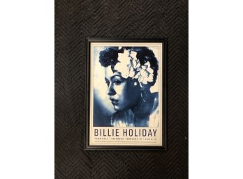 Billie Holiday Framed Poster