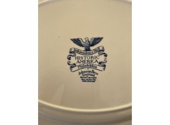 Johnson Bros Historic America Platter - Philadelphia