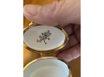 Enamel Trinket Box - Hand Painted - Marshall Enamels