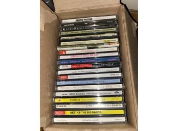 CDs 200 Packed In Boxes Of 40 - All Genres, Classical, Religious, Big Band, Some Jazz And Rock, Intl And Dance