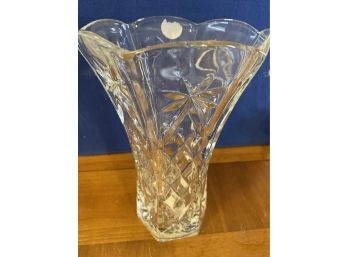 Large Crystal Vase