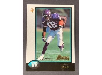 Vintage Football Card 1998 Bowman FB Randy Moss Rookie