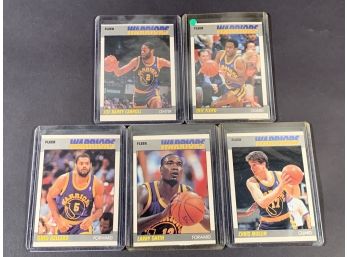 Vintage Basketball Cards 1987 Fleer Warriors Assorted Team Cards