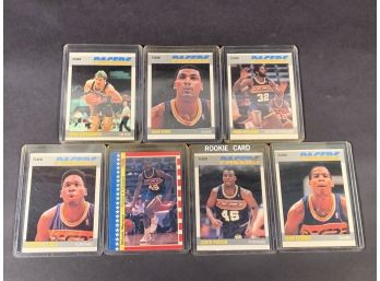 Vintage Basketball Cards 1987 Fleer Pacers Team Cards