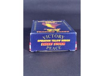 Vintage Operation Desert Storm Yellow Ribbon Trading Cards