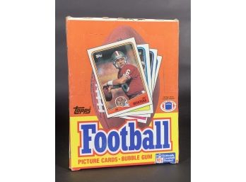 Vintage Topps Football Cards 1988 Box Of Sealed Packs