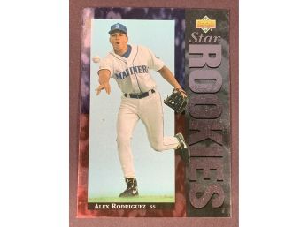 Vintage Baseball Card 1994 Upperdeck Alex Rodriguez Rookie