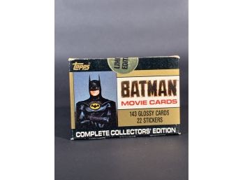 Vintage Card 1989 Topps Batman Glossy Set Factory Sealed