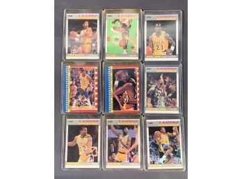 Vintage Basketball Cards 1987 Fleer Lakers Assorted Team Cards