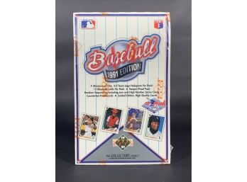 Sealed Box 1991 Upper Deck Baseball Cards