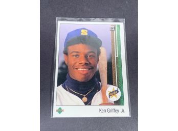 Vintage Baseball Card 1989 Ken Griffey Jr Rookie Upper Deck