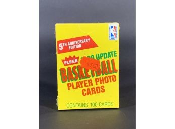 1990 Fleer 5th Anniversary Edition Basketball Player Cards