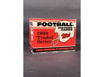 Vintage Football Topps 1989 Traded Series