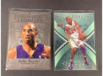 Vintage Basketball Cards Two Kobe Bryant Cards