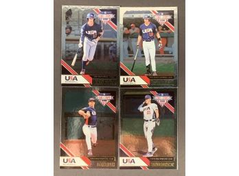 Vintage Baseball Cards USA Baseball Stars And Stripes