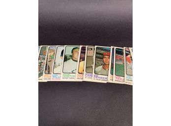 Vintage Baseball Cards 1973 Topps 25 Assorted Cards