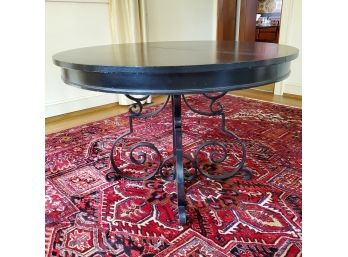 MCM Heavy Cast Iron Base Table