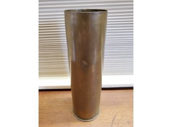 WW11 75mm Brass Shell Casing