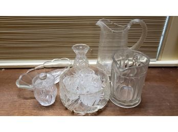 Vintage Mixed Glassware.