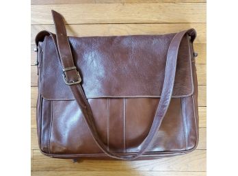 Vintage Fine Leather Enny Shoulder Bag 60s 70s