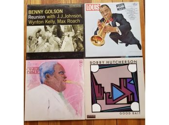 Asst Jazz Records Charlie Parker Louis Armstrong Benny Gilson Bobby Hutcherson