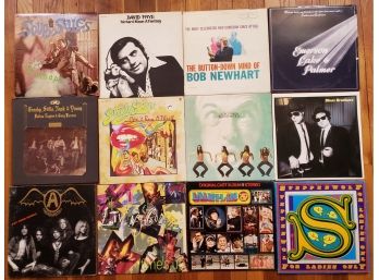 1970s Comedy And Rock Record Albums