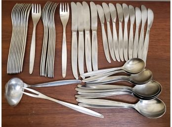 Vintage MCM Cromargan Made In Germany Stainless Flatware Set