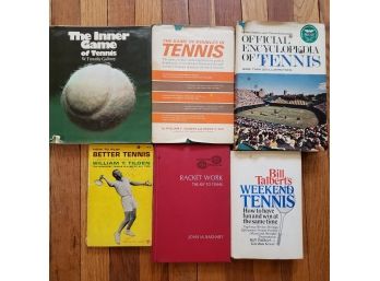 Instructional Books About  Tennis