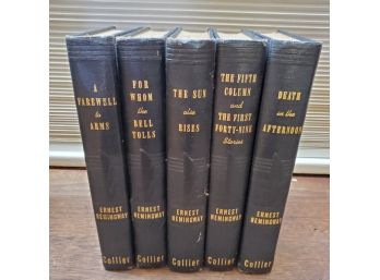 1926 -1940 Ernest Hemingway Hardcover Set By Collier