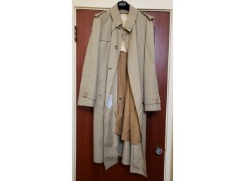 Brooks Brothers Trench Coat Size 42 Extra Long