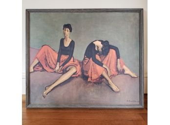 M Soyer - 54 Dancers Reposed Framed Print