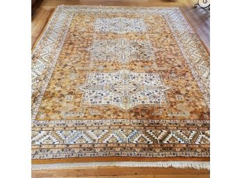 Vintage High Quality Tight Weave 9 X 12  Wool Area Rug