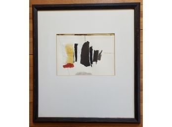 Original Signed Hannelore Baron (1926-1987) Untitled Artwork