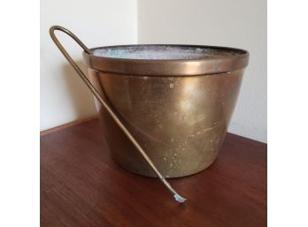 The American Thermos Bottle Company Norwich CT Brass Ice Bucket Model No. 1969