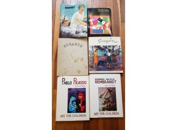 Books On Famous Painters - Picasso, Rembrandt, Manet And Others