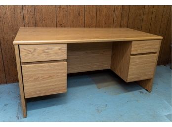 Blonde Oak Tone Office Desk