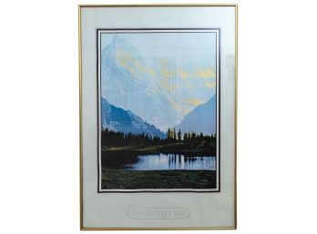 Rick Lamphere C 1985 Poster Print, Gallery Of The Rockies Telluride, Colorado - Framed