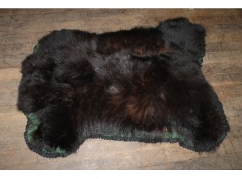 Plush Real Bear Fur Rug