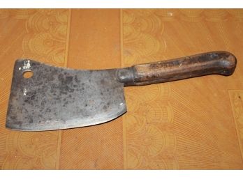 Big Heavy Old Butcher Cleaver Kitchen Knife