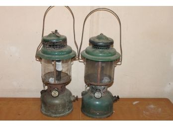 Coleman Lantern Lot Of 2