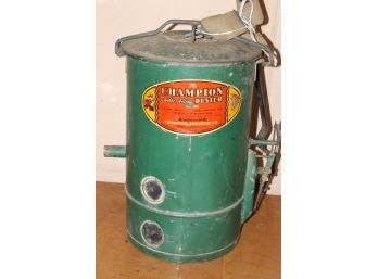 Large Champion Fruit Sprayer Farm Duster With Advertising