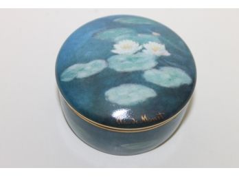 Goebel Germany Monet Artist Trinket Box