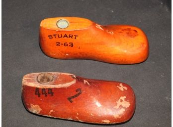 Old Wooden Shoe Molds